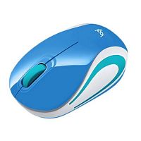 Мышь Logitech M187 Wireless Mini Mouse USB Blue