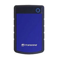 Внешний жесткий диск 4Tb Transcend  StoreJet H3 Blue TS4TSJ25H3B