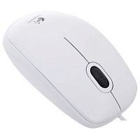 Мышь Logitech OEM B100 white USB