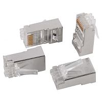 Коннекторы FTP RJ45 Кат.6 (50шт.) Vention IDCR0-50, экранированный