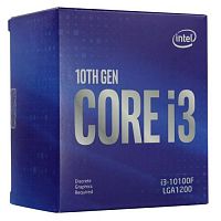 Процессор Intel Core i3 10100F BOX